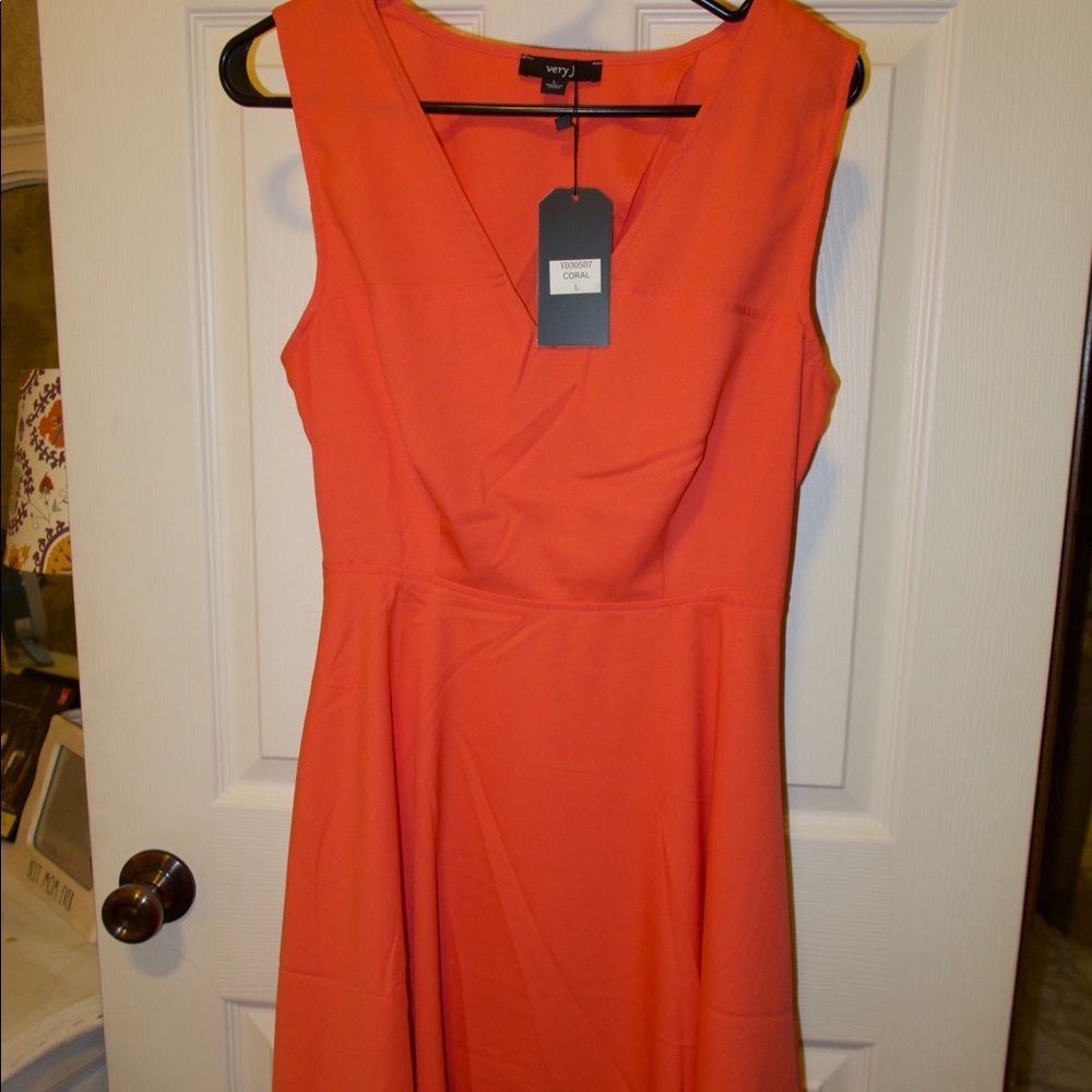 Coral Dress